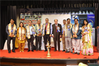 DIGNITARIES ON DIAS AFTER LAMP LIGHTING